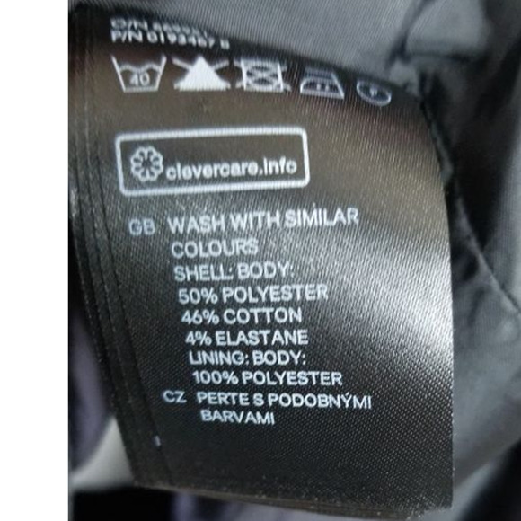 H&M Animal Print Black Lined Dress Sz 14 - Picture 6 of 6